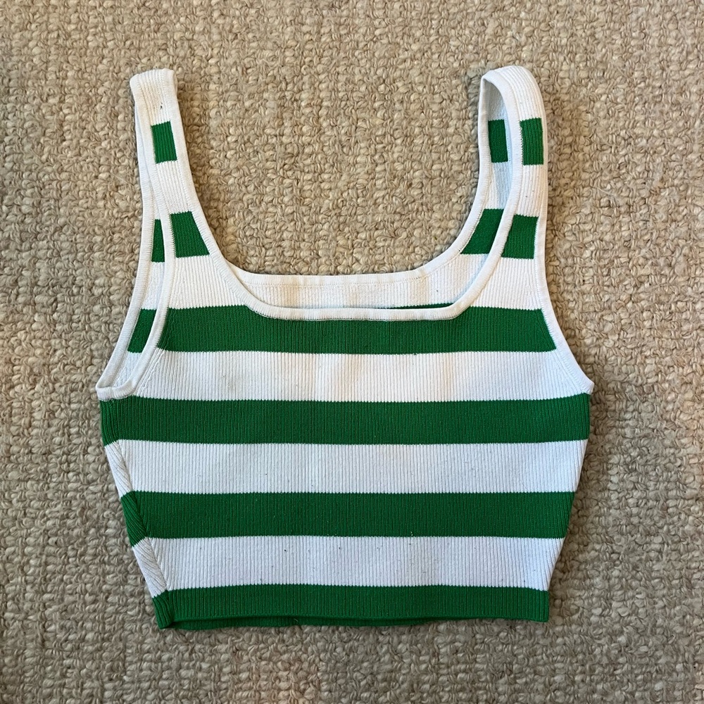 Striped tank top